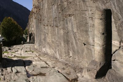 Via delle Gallie a Donnas