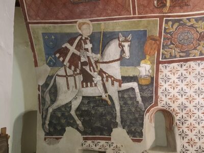 Affresco chiesa San Maurizio Sarre