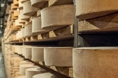 Magazzino di stagionatura fontina