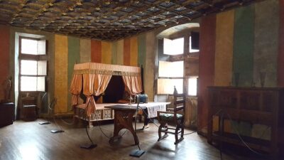 Camera del Re di Francia, Castello di Issogne