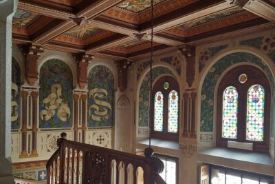 Decorazione di Castel Savoia a Gressoney