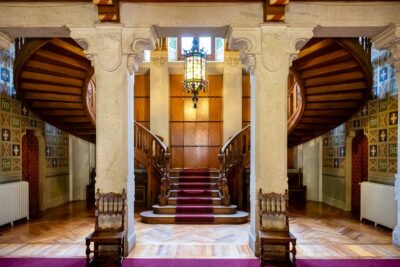 Scalone reale di Castel Savoia Gressoney