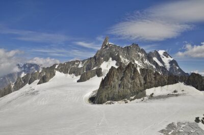Dente del Gigante visto da Skyway Monte Bianco